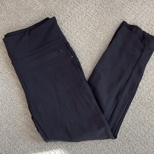 Athleta Black Pants with Zipper Pocket
